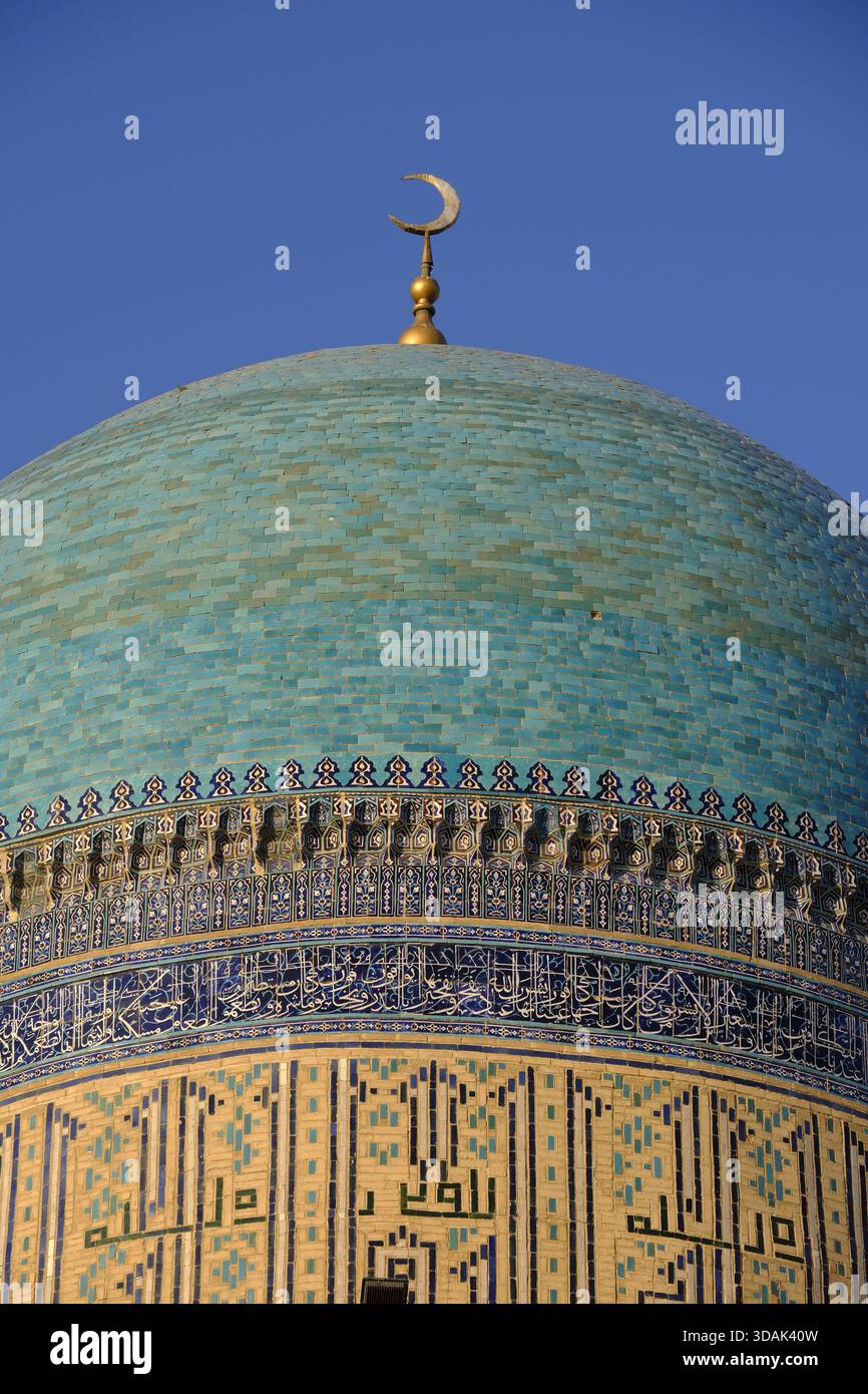 Kuppel der Kalon-Moschee, Buchara, Usbekistan Stockfoto