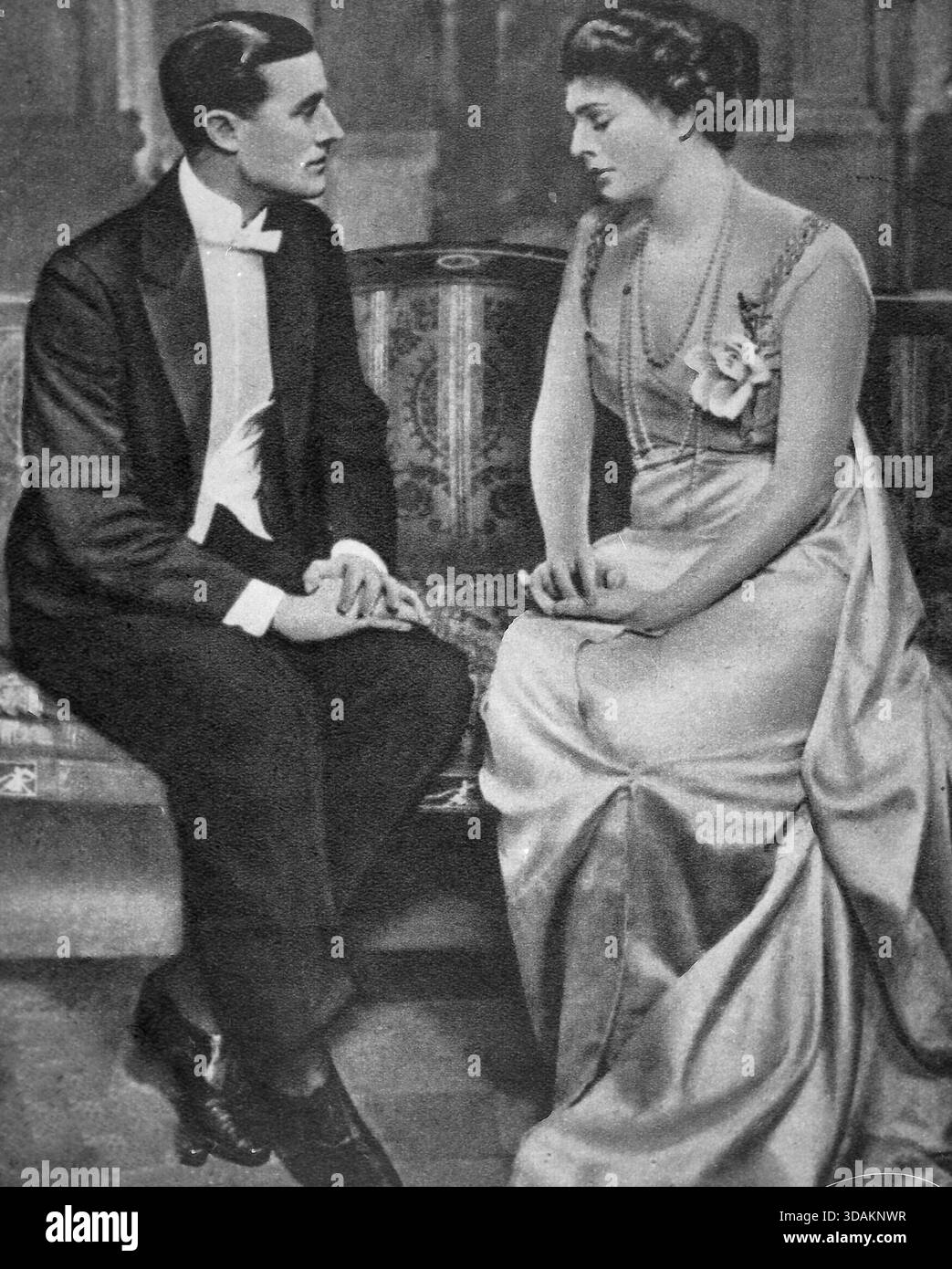 Die US-amerikanische Schauspielerin Ethel Barrymore in dem Stück Declassee, USA 1919 Stockfoto