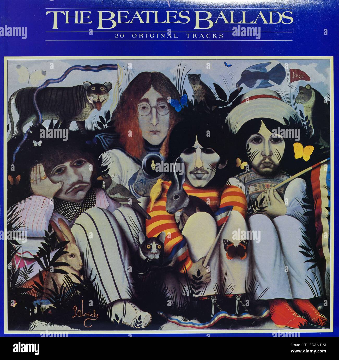 Die Beatles Ballards Stockfoto