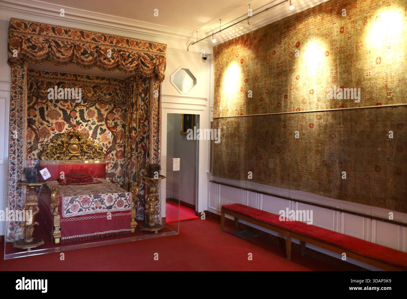 Le château de Maintenon, construit au XVIIe siècle, Village de Maintenon, Département d'Eure et Loir, Frankreich Stockfoto