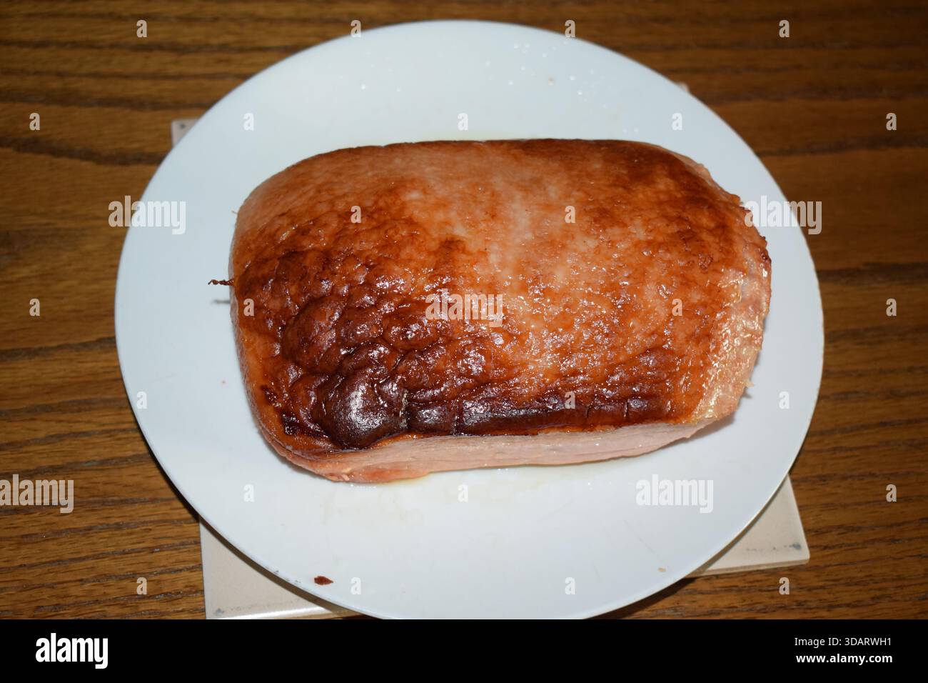 Riesiger Fleischkäse, deutsches Winteressen Stockfoto
