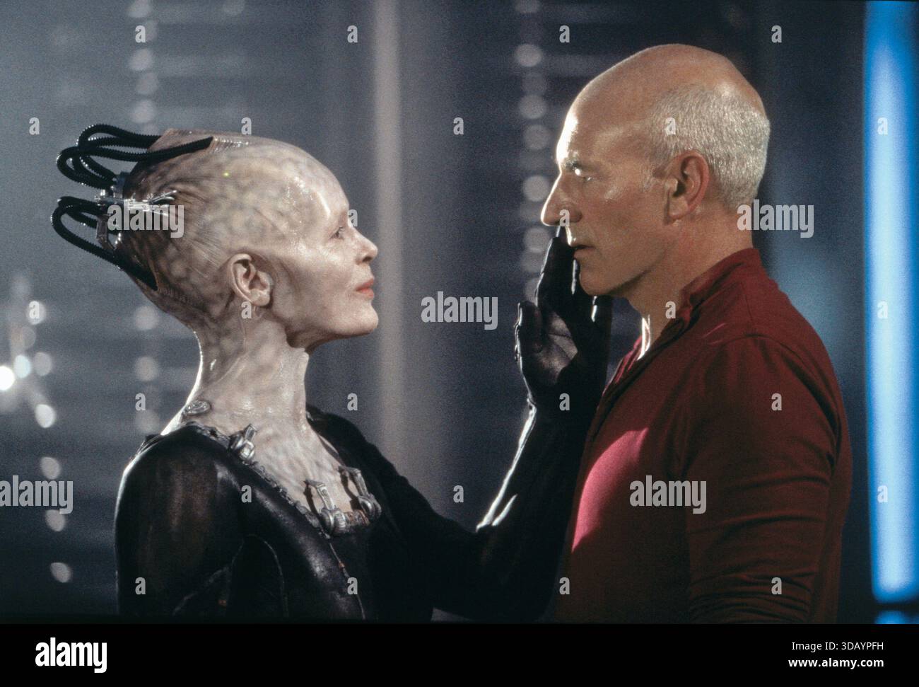 Star Trek: The Next Generation (1987-1994) Patrick Stewart *Filmstill - nur für redaktionelle Verwendung* siehe spezielle Anweisungen. CAP/TFS-Bild, das von Capit bereitgestellt wird Stockfoto
