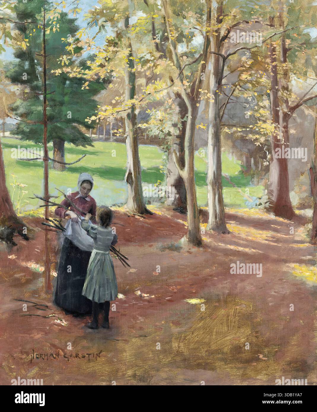 Norman Garstin - Herbst Stockfoto