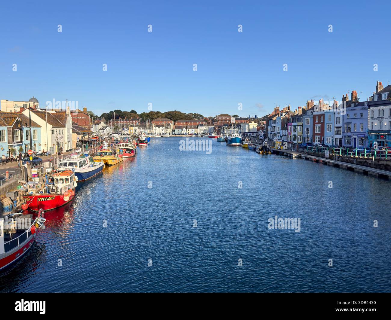 Südengland, Dorset, Weymouth, Hafen 4 Stockfoto