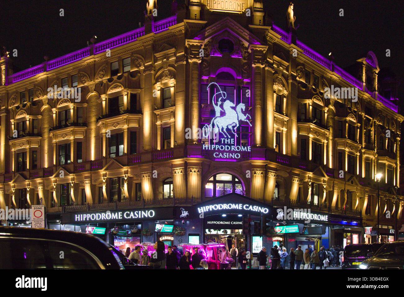 Großbritannien, England, London, Soho, Hippodrome Casino, Stockfoto