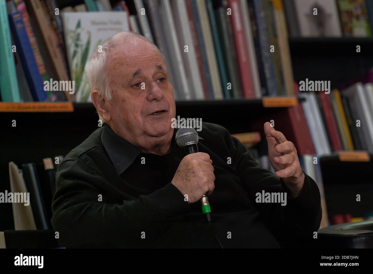 Ilan Pappé, geboren in Haifa, ist ein israelischer antizionistischer Historiker. Professor am Department of History an der Universität Exeter (UK). Stockfoto