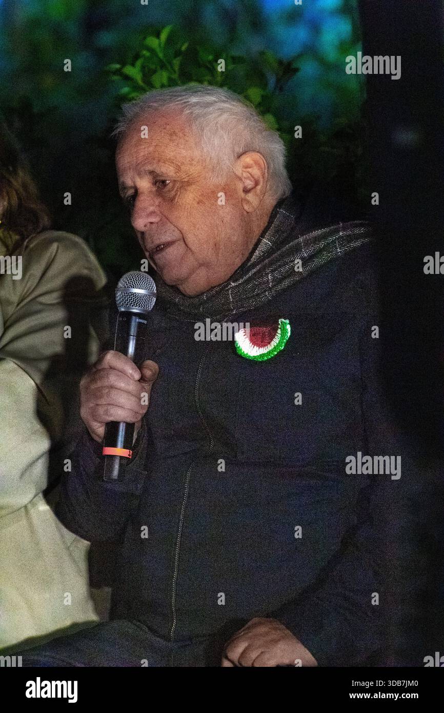 Ilan Pappé, geboren in Haifa, ist ein israelischer antizionistischer Historiker. Professor am Department of History an der Universität Exeter (UK). Stockfoto