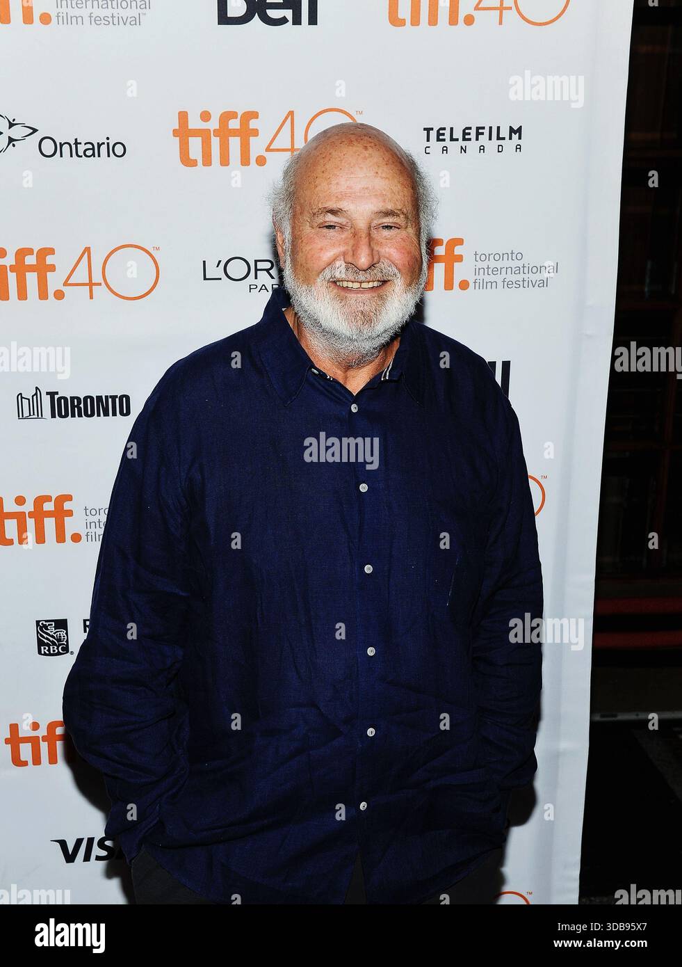 14. Dezember 2025: Der berühmte Hollywood-Regisseur, Schriftsteller, Produzent, Schauspieler und politische Aktivist Rob reiner wurde tot mit seiner Frau Michele in ihrem Haus in Kalifornien aufgefunden. Er war 78. Foto: 2015 Toronto International Film Festival, Toronto, Ontario, Kanada. (Credit Image: © Brent Perniac/AdMedia) NUR REDAKTIONELLE VERWENDUNG! Nicht für kommerzielle ZWECKE! Stockfoto