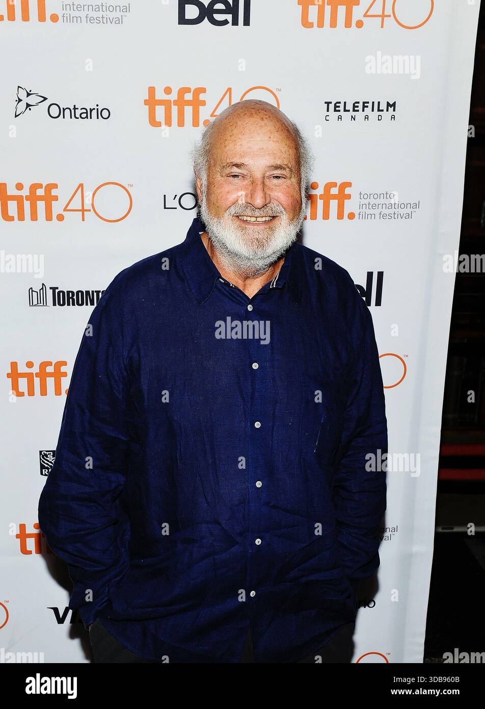 14. Dezember 2025: Der berühmte Hollywood-Regisseur, Schriftsteller, Produzent, Schauspieler und politische Aktivist Rob reiner wurde tot mit seiner Frau Michele in ihrem Haus in Kalifornien aufgefunden. Er war 78. Foto: 2015 Toronto International Film Festival, Toronto, Ontario, Kanada. (Credit Image: © Brent Perniac/AdMedia) NUR REDAKTIONELLE VERWENDUNG! Nicht für kommerzielle ZWECKE! Stockfoto