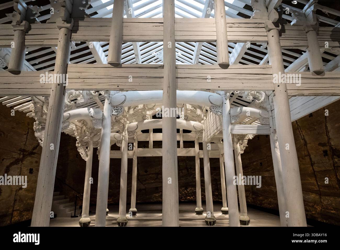 White House, ein Haus der Qing-Dynastie, von Ai Weiwei, Museum of Old and New Art (MONA) - ein Kunstmuseum im Besitz von David Walsh, Hobart, Tasmanien, Australien Stockfoto