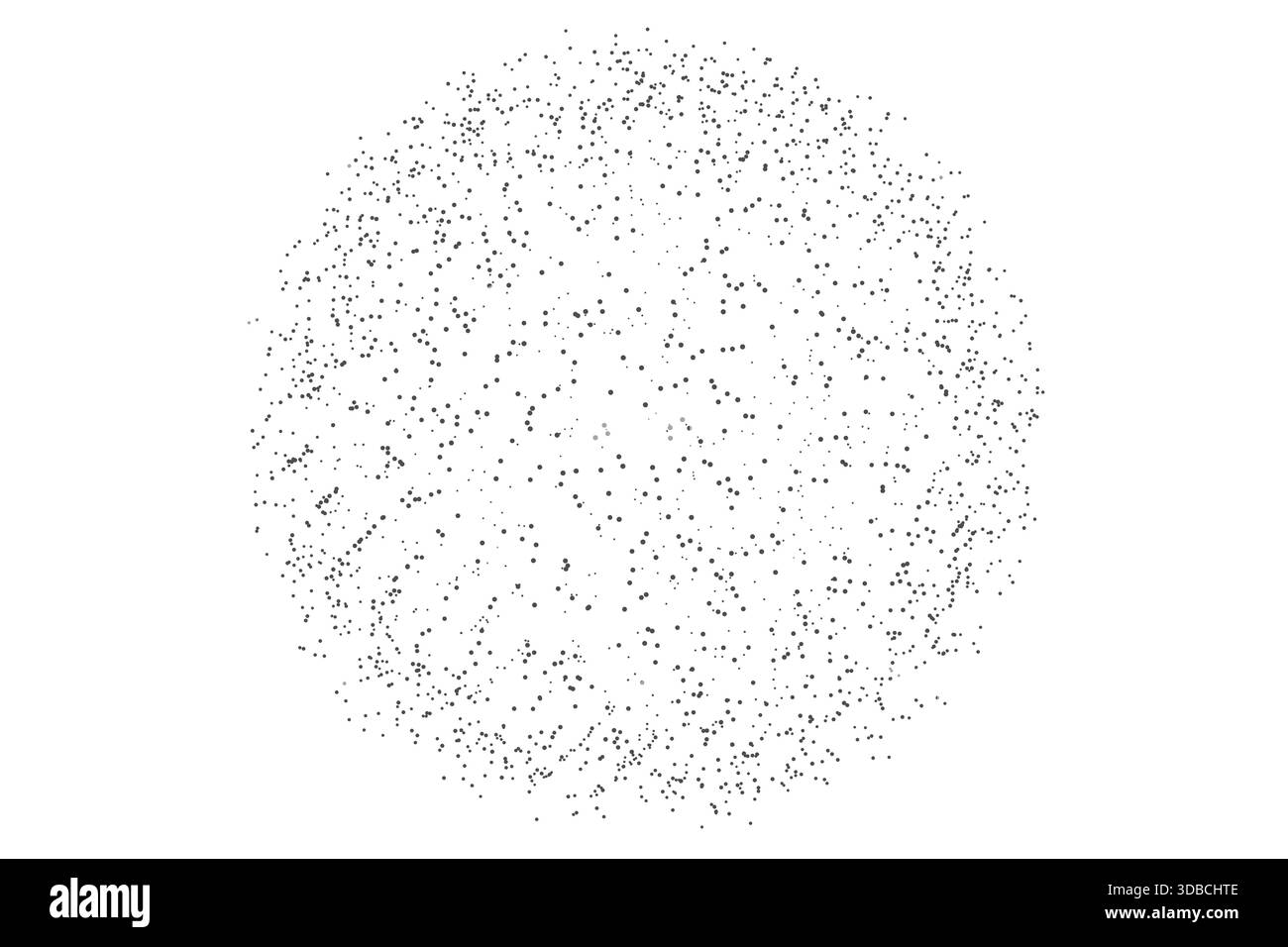 Abstrakte Plexuskugel oder Kreis. Punkte, die durch Linien verbunden sind. Abstrakter Technologiehintergrund. Minimalistischer Mesh-Hintergrund. Abstrakte polygonale Form. Stock Vektor