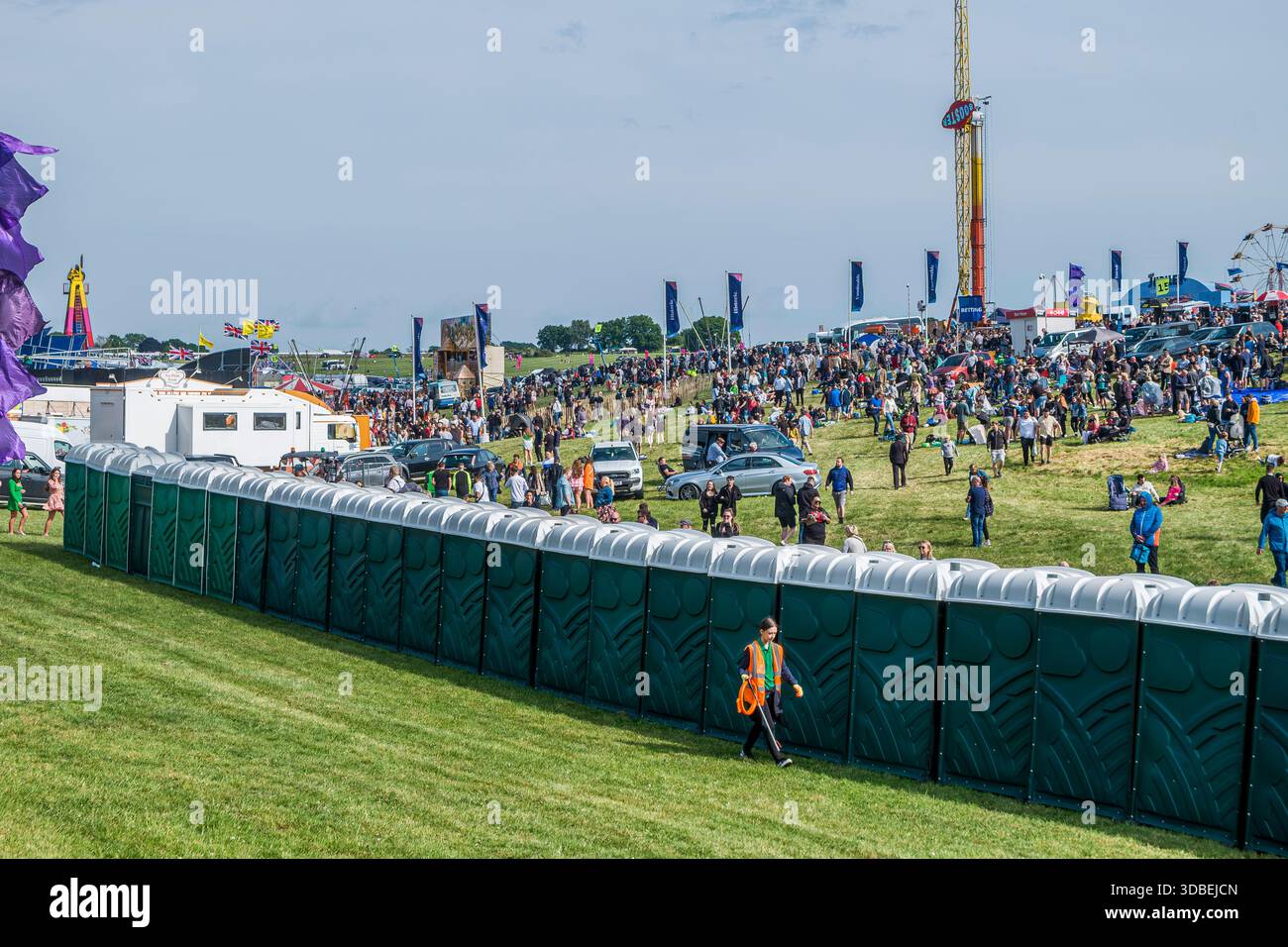Das Derby - Epsom Downs Stockfoto