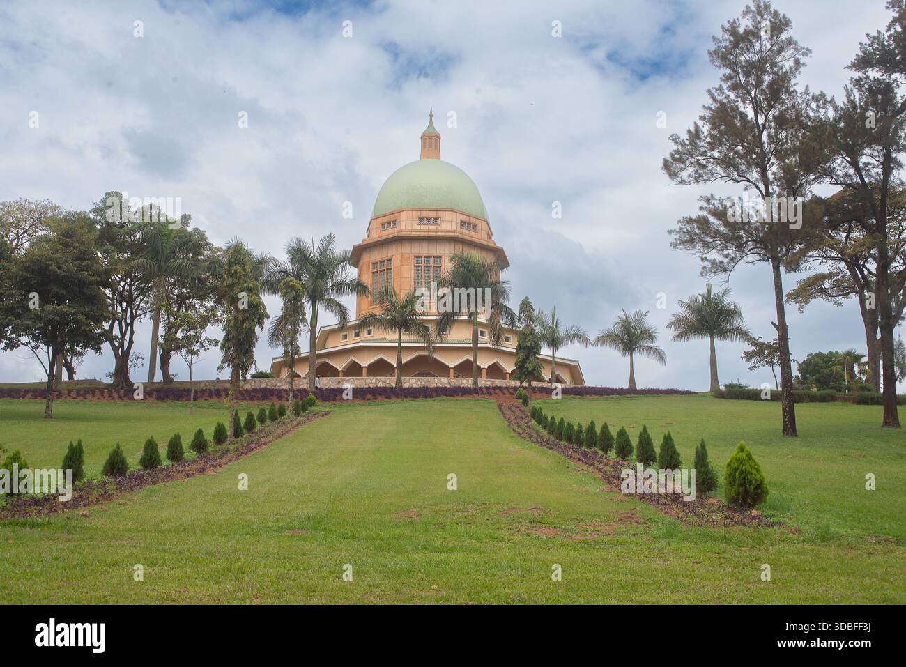 Bahai Tempel - Kikaya Hügel Kampala Stockfoto