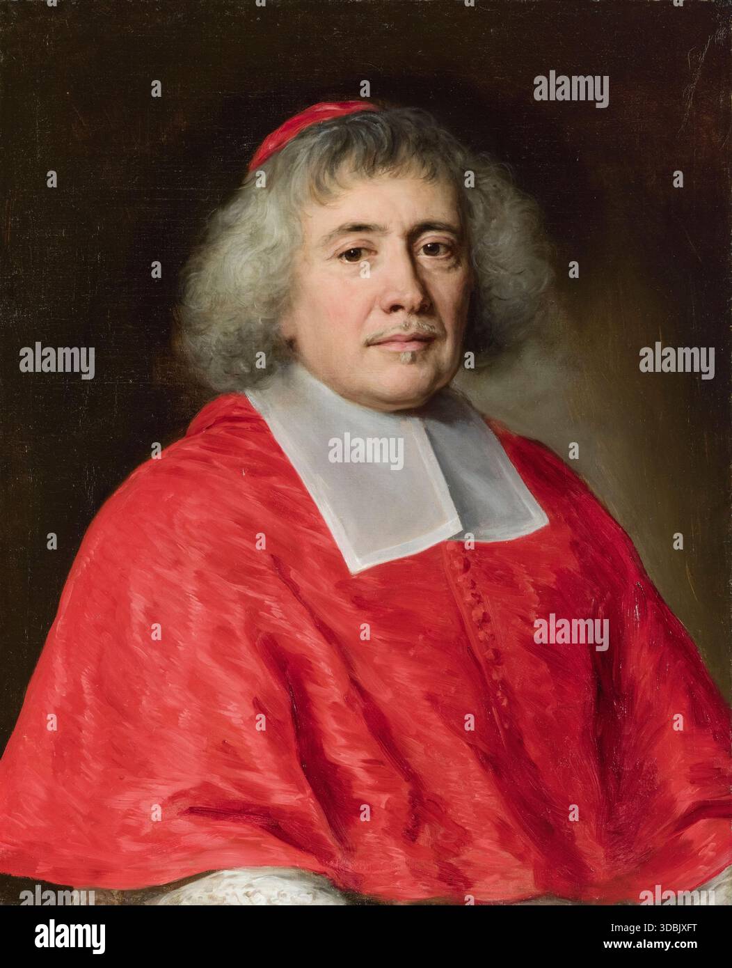Jean Francois Paul de Gondi, Kardinal de Retz (1613–1679), französischer Kirchenmann, Memoirenschreiber und Agitator in der Fronde, Porträtgemälde in Öl auf Leinwand von Jakob Ferdinand Voet, 1676 Stockfoto