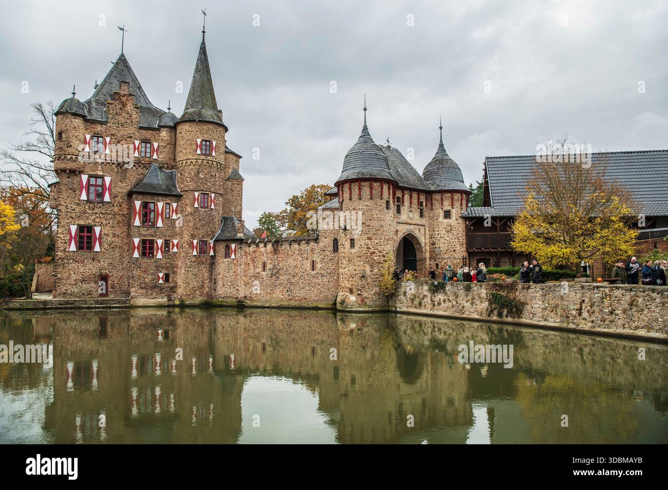 Burg-Satzvey Stockfoto