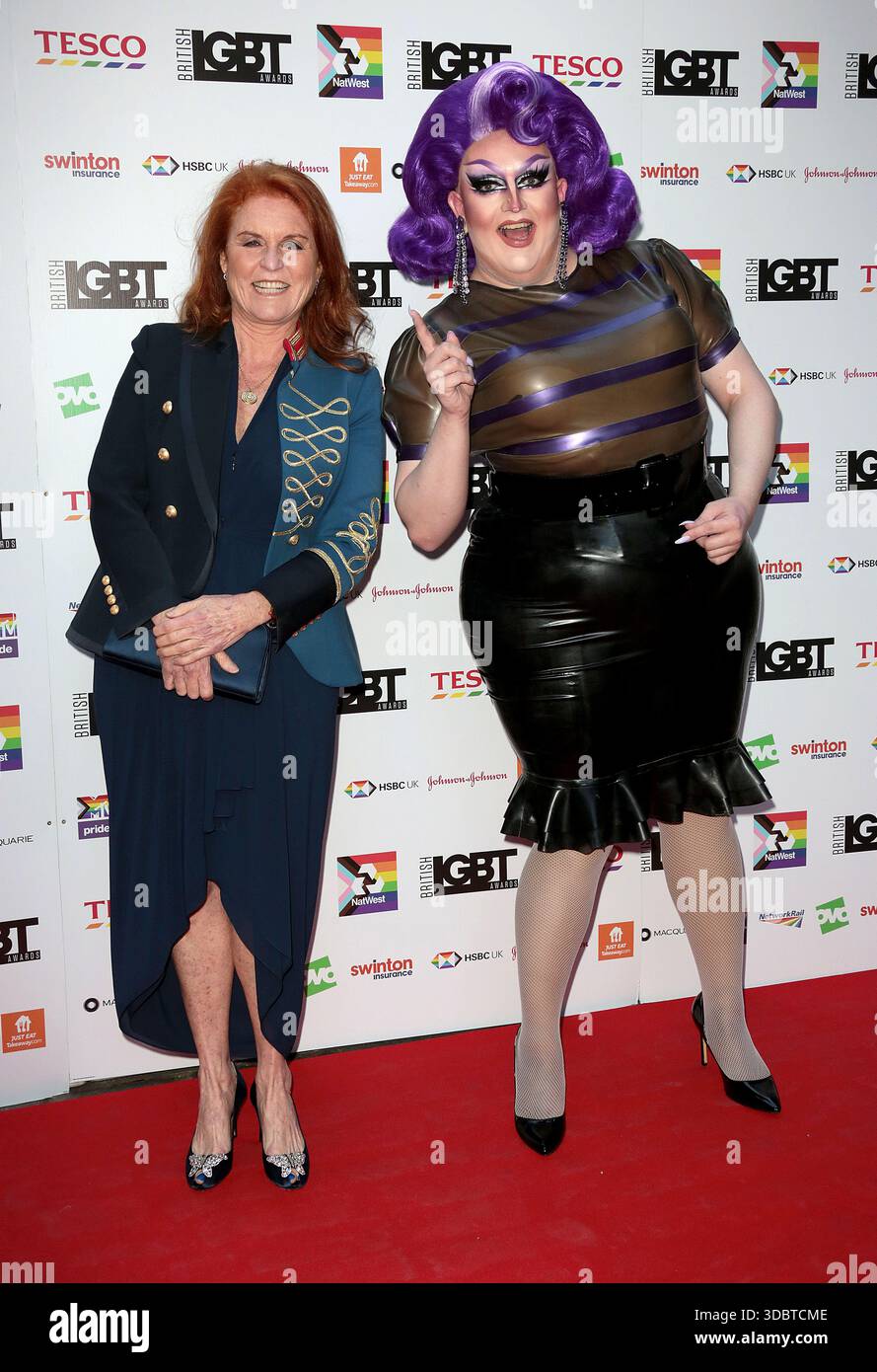 August 2021 – London, England, Großbritannien – British LGBT Awards 2021 im Bild: Sarah Ferguson Stockfoto