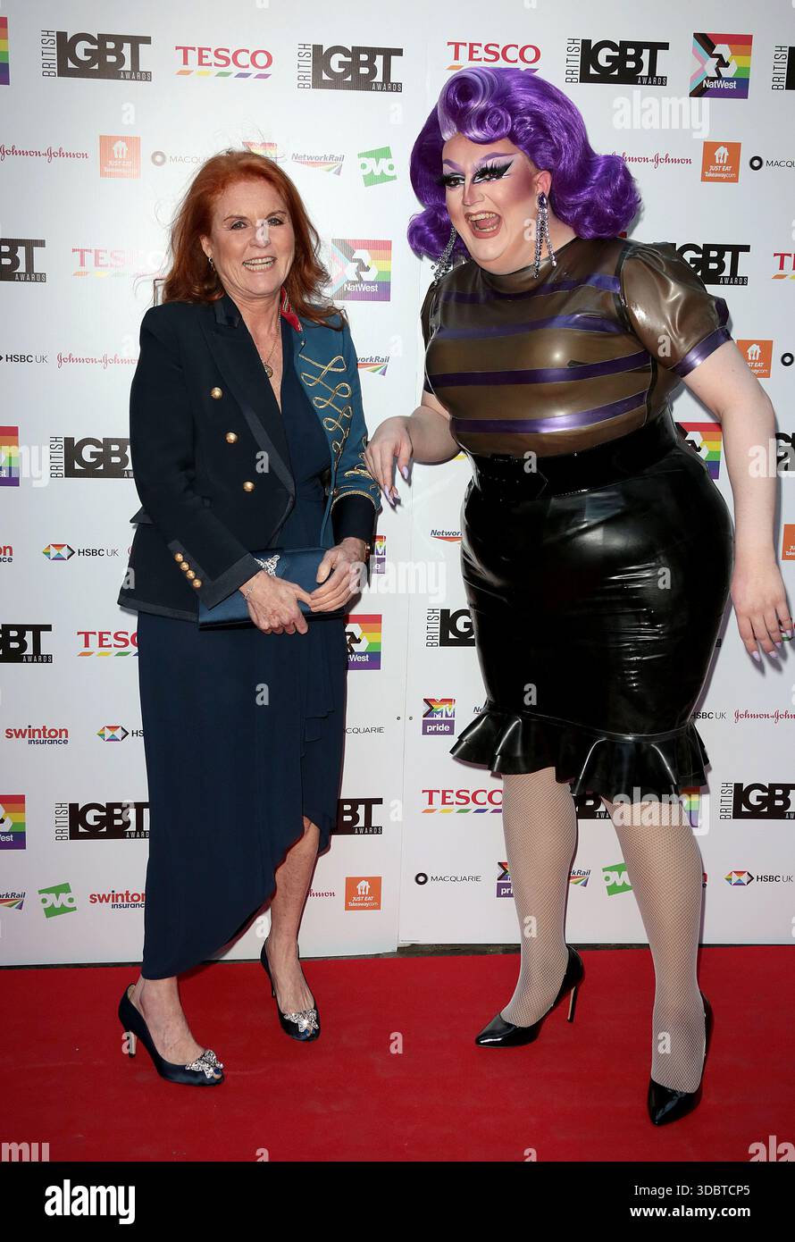 August 2021 – London, England, Großbritannien – British LGBT Awards 2021 im Bild: Sarah Ferguson Stockfoto