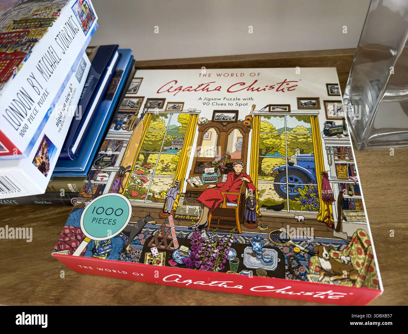 Agatha Christie 1000 Pieces Puzzle, Lytham, England, UK Stockfoto