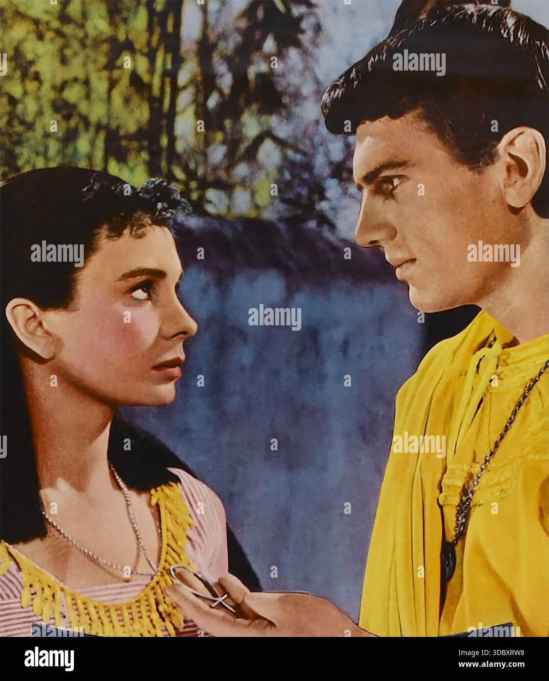 DER ÄGYPTISCHE Fo-Film aus dem 20. Jahrhundert 1954 mit Jean Simmons und Michael Wilding Stockfoto