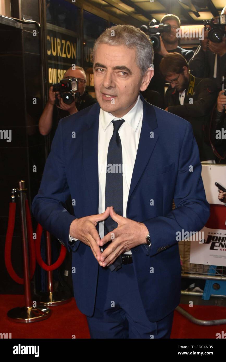 Rowan Atkinson'Johnny English Strikes Again' Sondervorführung/UK-Filmpremiere im Curzon Mayfair Cinema, London, England am 03. Oktober 2018 CAP/PL Stockfoto