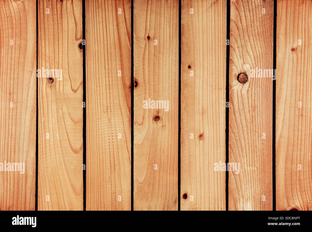 Textur der alten Bretter, horizontaler Hintergrund Stockfoto