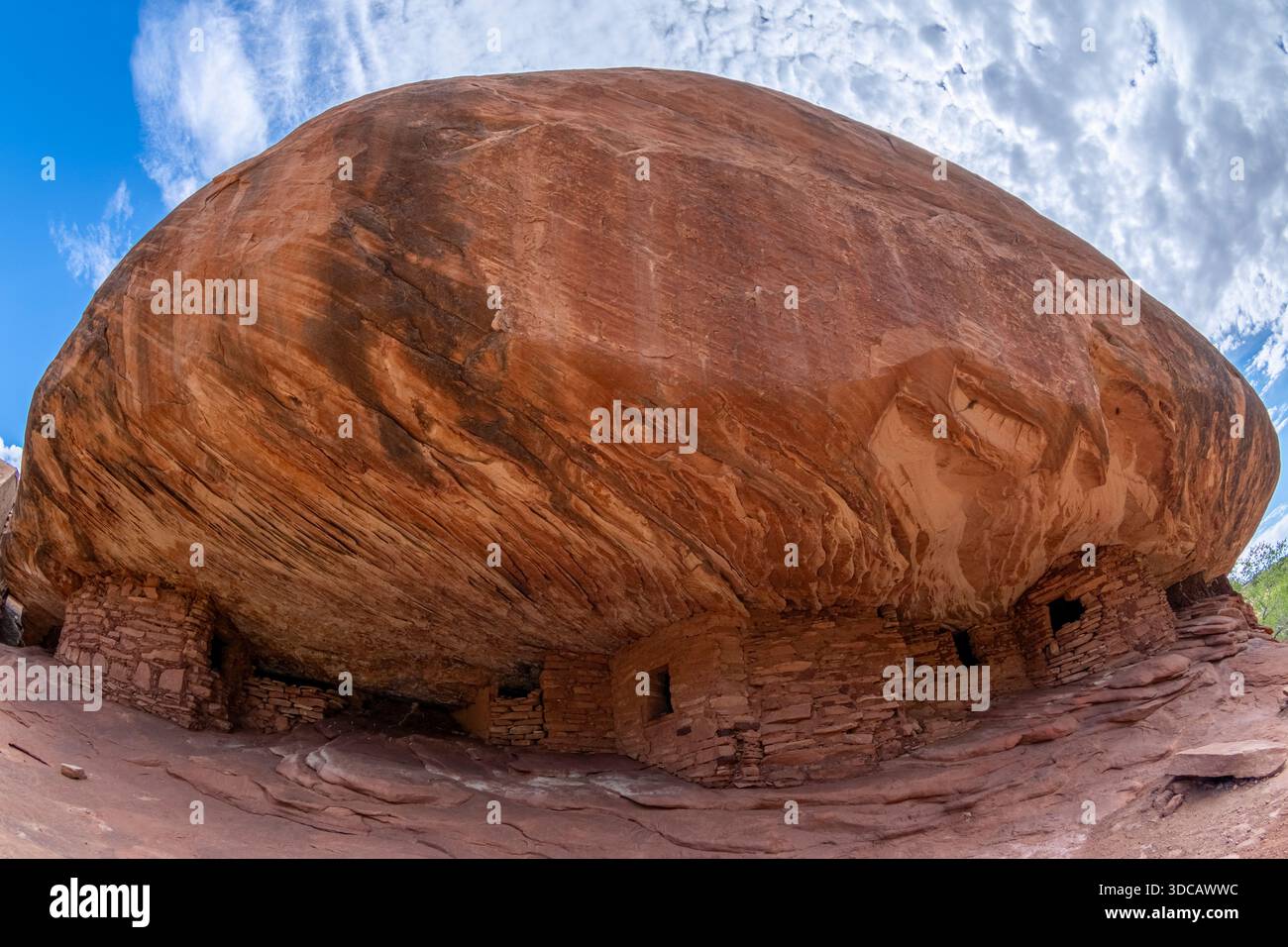 „House on Fire“, Bear's Ears National Monument, Utah Stockfoto