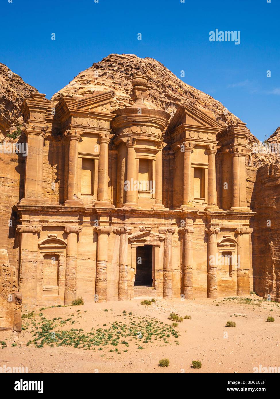 Ad Deir, das Kloster, in Petra Jodan Stockfoto