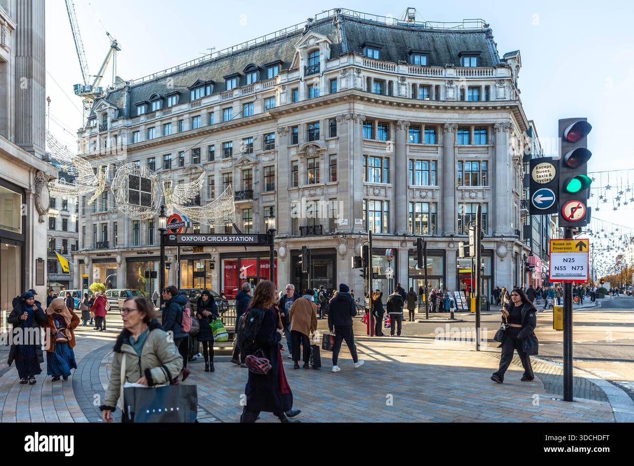 Oxford Circus Stockfoto