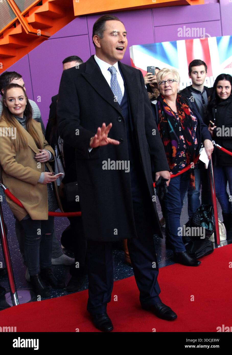OIC - ENTSIMAGES.COM - David Walliams, at the Britain’s Got Talent Red Carpet Arrangements MANCHESTER 29. januar 2015 Photo Massoud Mahmood Ents Images/OIC 0203 174 1069 Stockfoto