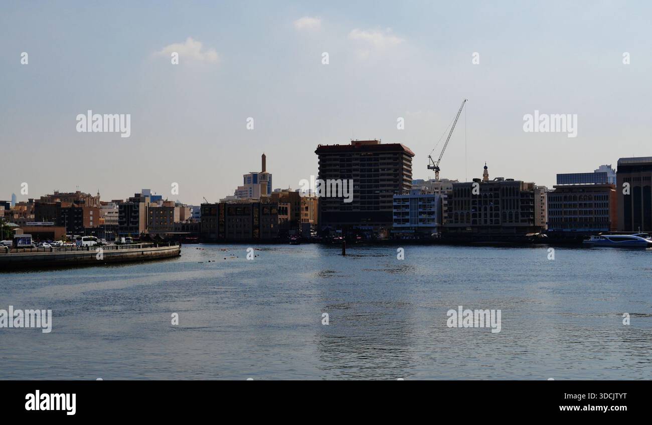 Dubai Creek, Dubai, Dubai Emirate, Vereinigte Arabische Emirate Stockfoto