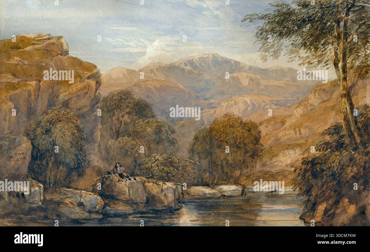 David Cox I - Einsamkeit Stockfoto