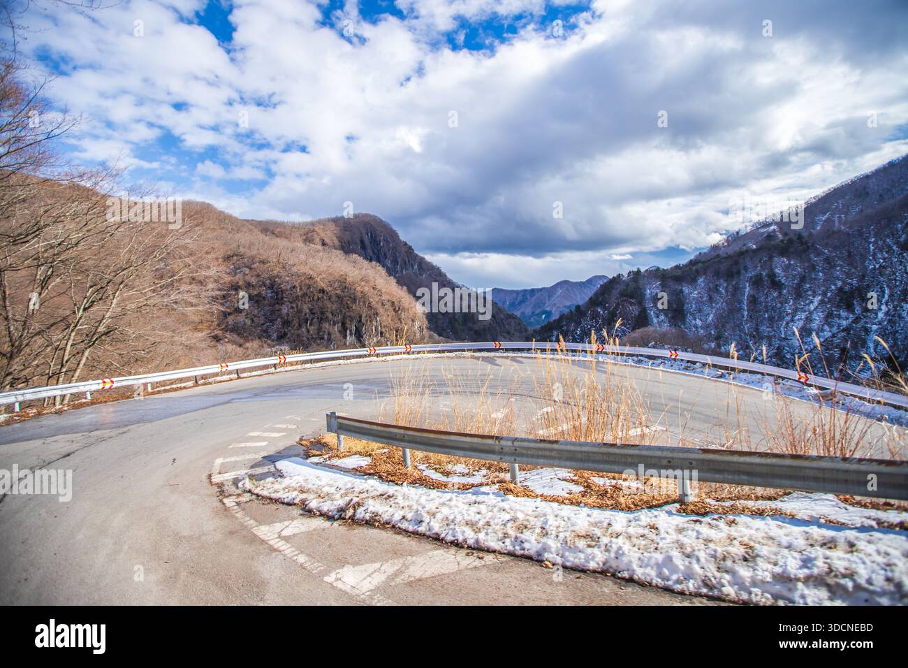 Landschaft von Irohazaka in Nikko, Präfektur Tochigi Stockfoto