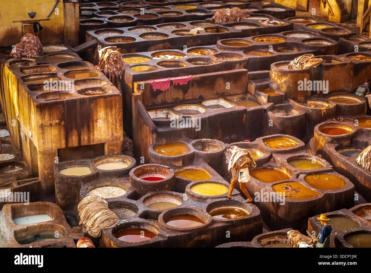 Fès war ein fantastischer Halt auf meiner Tour durch Marokko Stockfoto
