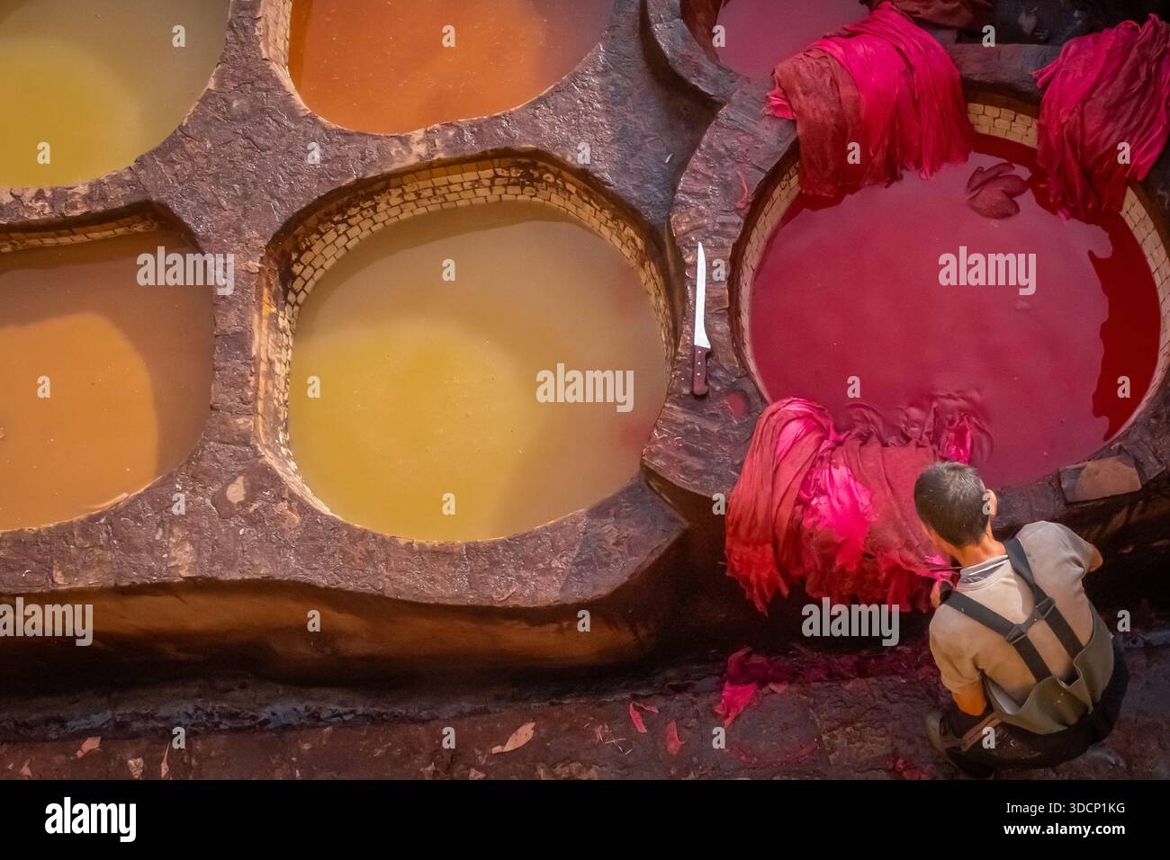 Fès war ein fantastischer Halt auf meiner Tour durch Marokko Stockfoto
