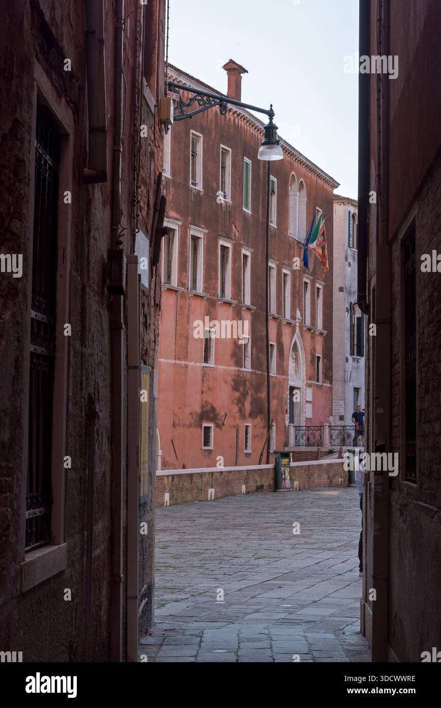 Ventian Kanäle und Straßen. Venedig, Italien Stockfoto