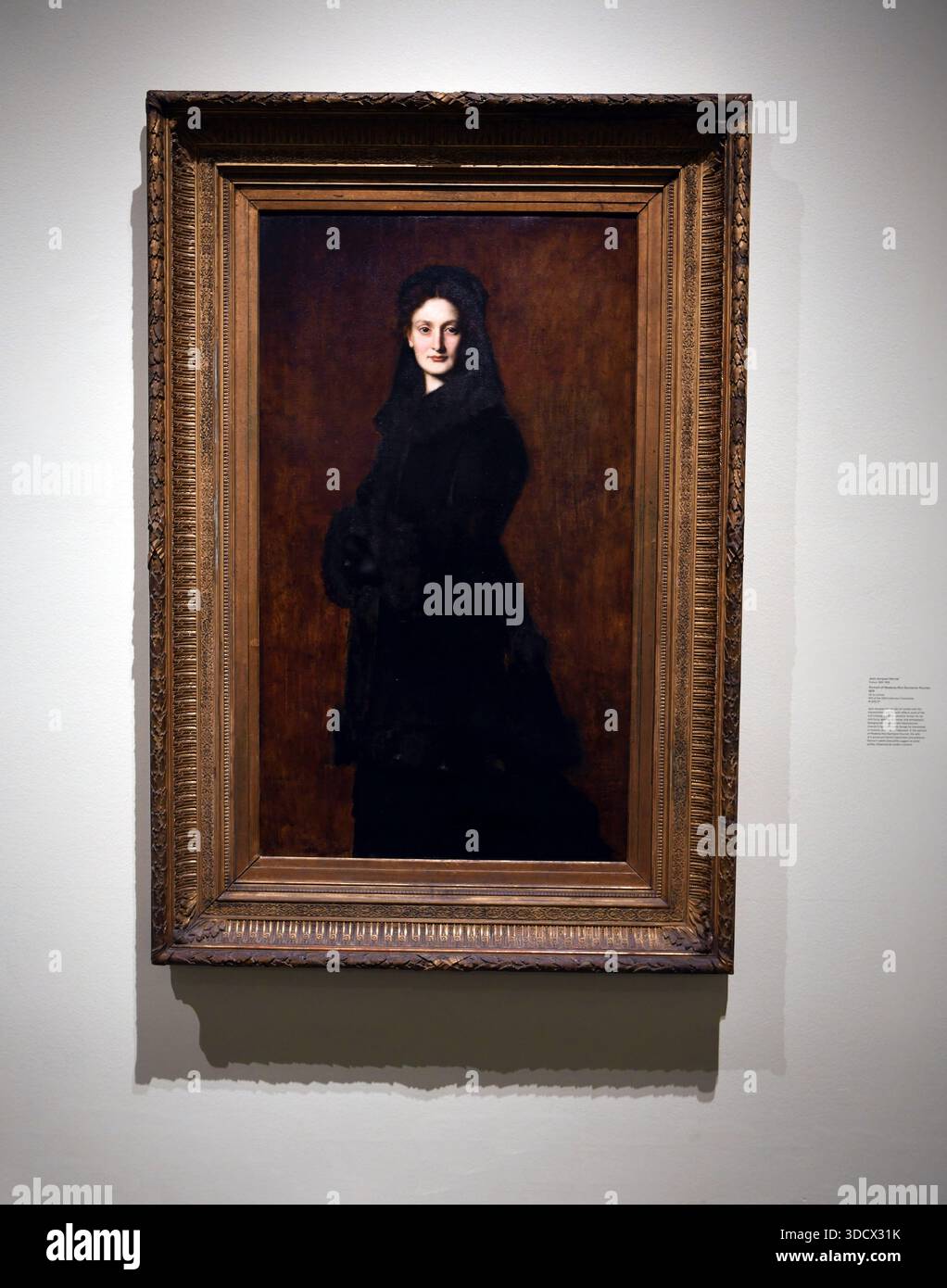 Jean Jacques Henner, Malerei, Los Angeles County, Museum, Kunst, Ausstellung, Sammeln des Impressionismus, Los Angeles, Kalifornien, USA Stockfoto