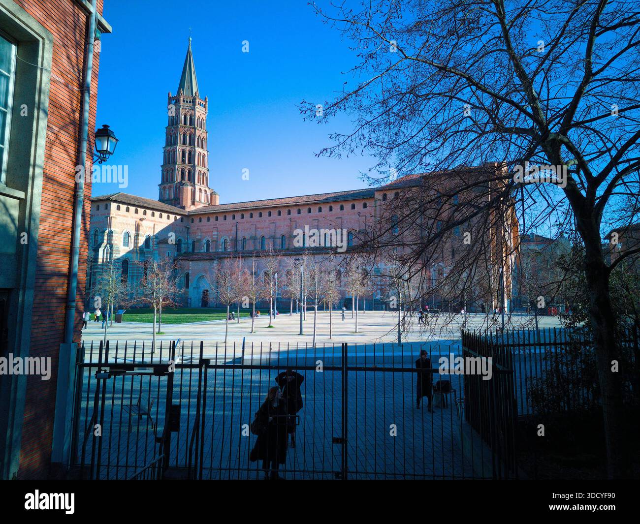Frankreich, Toulouse, 27.12.2024. Die Basilika Saint Sernin in Toulouse. Foto von Sebastien PIGNOL Stockfoto