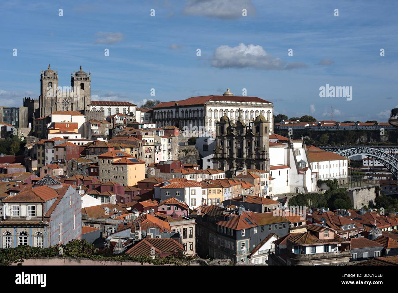 PORTUGAL, PORTO, 22.09.2023. Blick auf Porto. Photgraphie von Sebastien Pignol. PORTUGAL, PORTO, 22.09.2023. GUE de Porto. Photgraphie par Sebastien Pignol Stockfoto