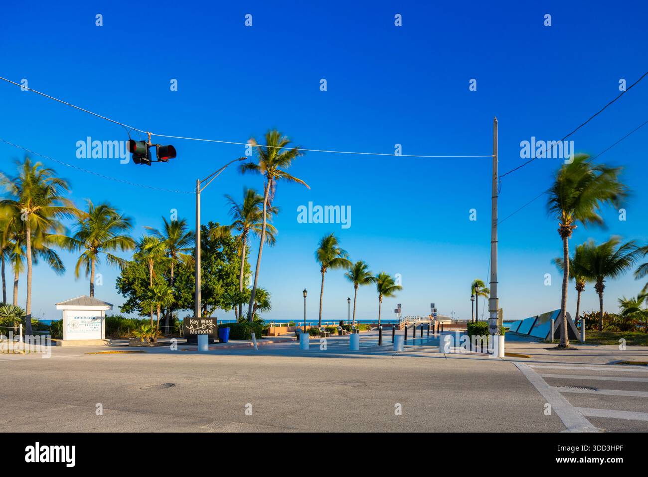 Key West, FL, USA - 26. Dezember 2025: Key West AIDS Memorial Stockfoto