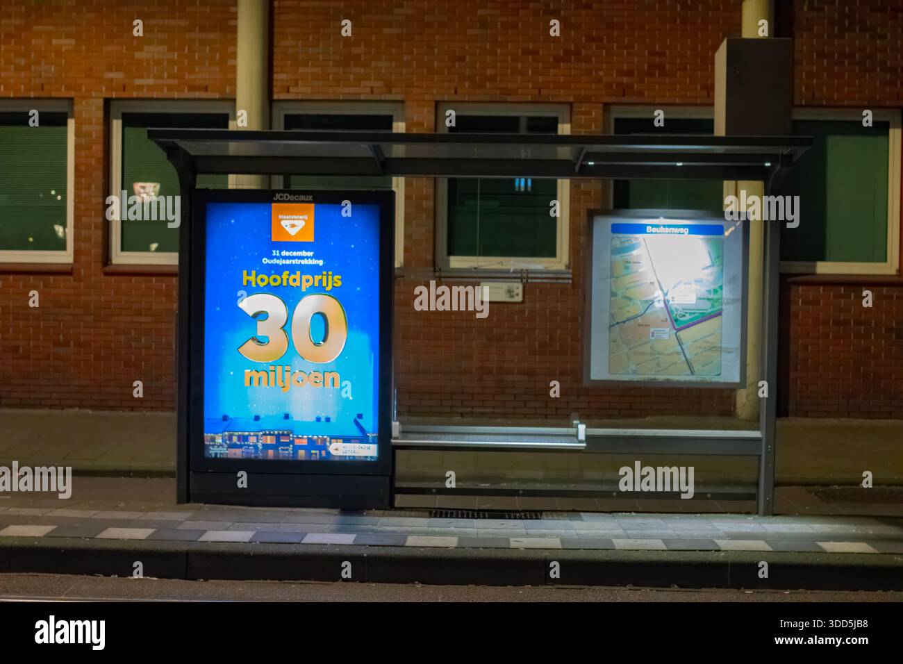 Billboard Staatsloterij Neujahrslotterie In Amsterdam Niederlande 26-12-2025 Stockfoto