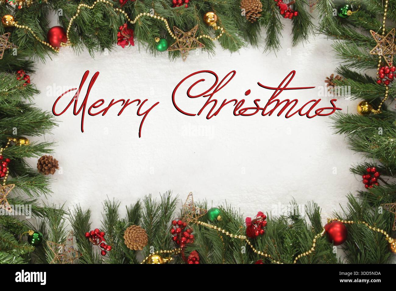 Weihnachtsgrüße, frohe Weihnachtsgrafiken. Stockfoto