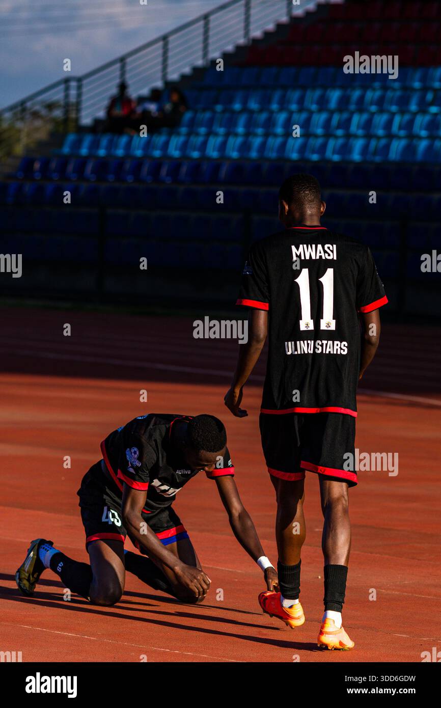 Nairobi, Kenia 22. Dezember 2025, Ulinzi Stars 3 Posta Rangers 0 Ulinzi Sports Complex Stadion Langata Road Stockfoto