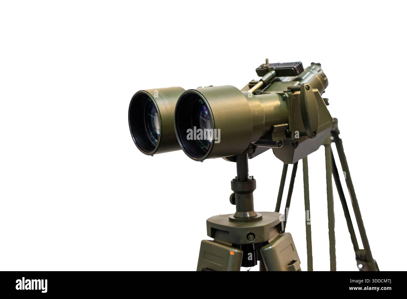 Militär, Ferngläser, Nachtsichtgeräte auf einem transparenten Hintergrund. PNG Stockfoto