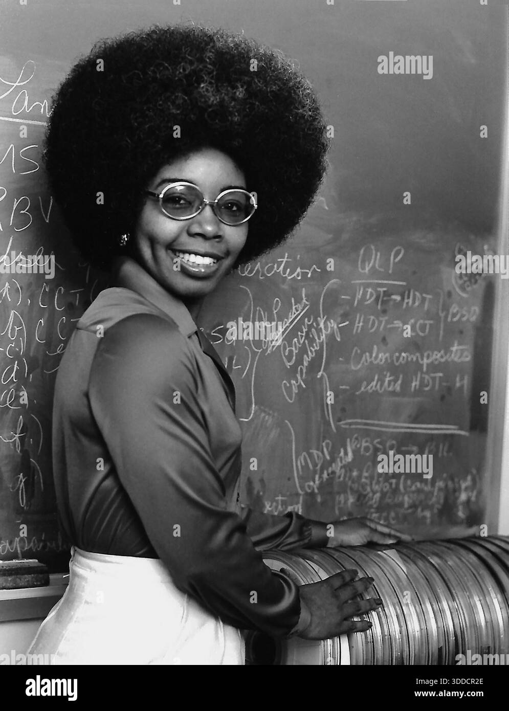 Valerie Thomas, Datenwissenschaftlerin und Erfinderin Stockfoto