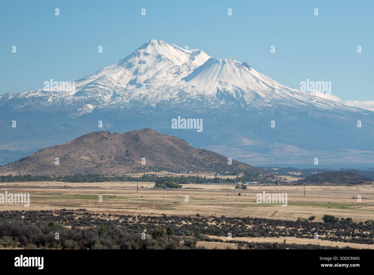 Mt. Shasta, Kalifornien, USA. Stockfoto