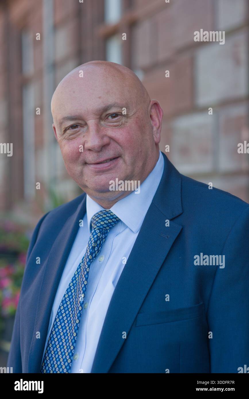 Stadtrat Carl Smith, Vorsitzender des Great Yarmouth Borough Council Stockfoto