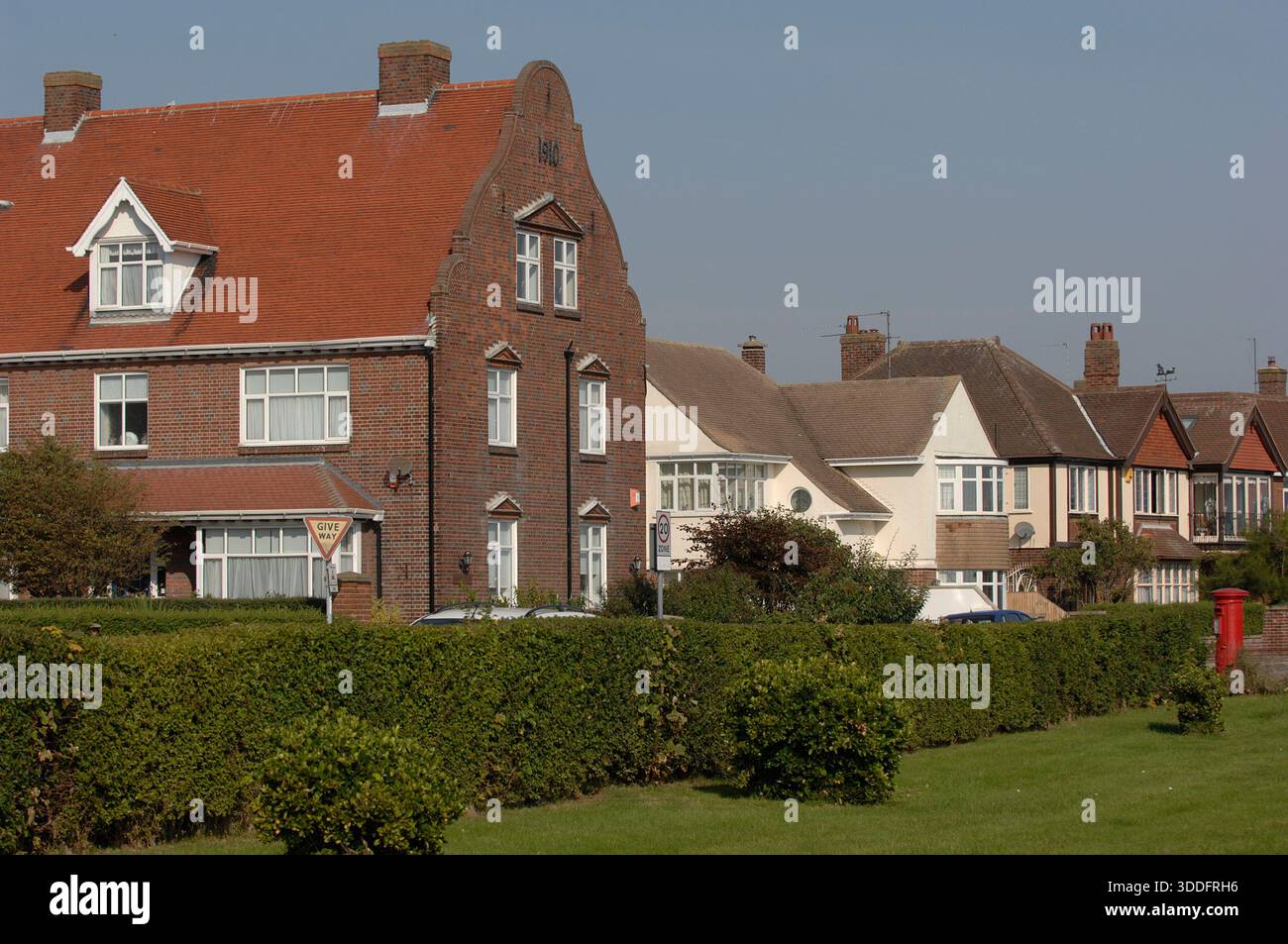 Marine Crescent, Great Yarmouth, Norfolk, Großbritannien, 2008. Stockfoto