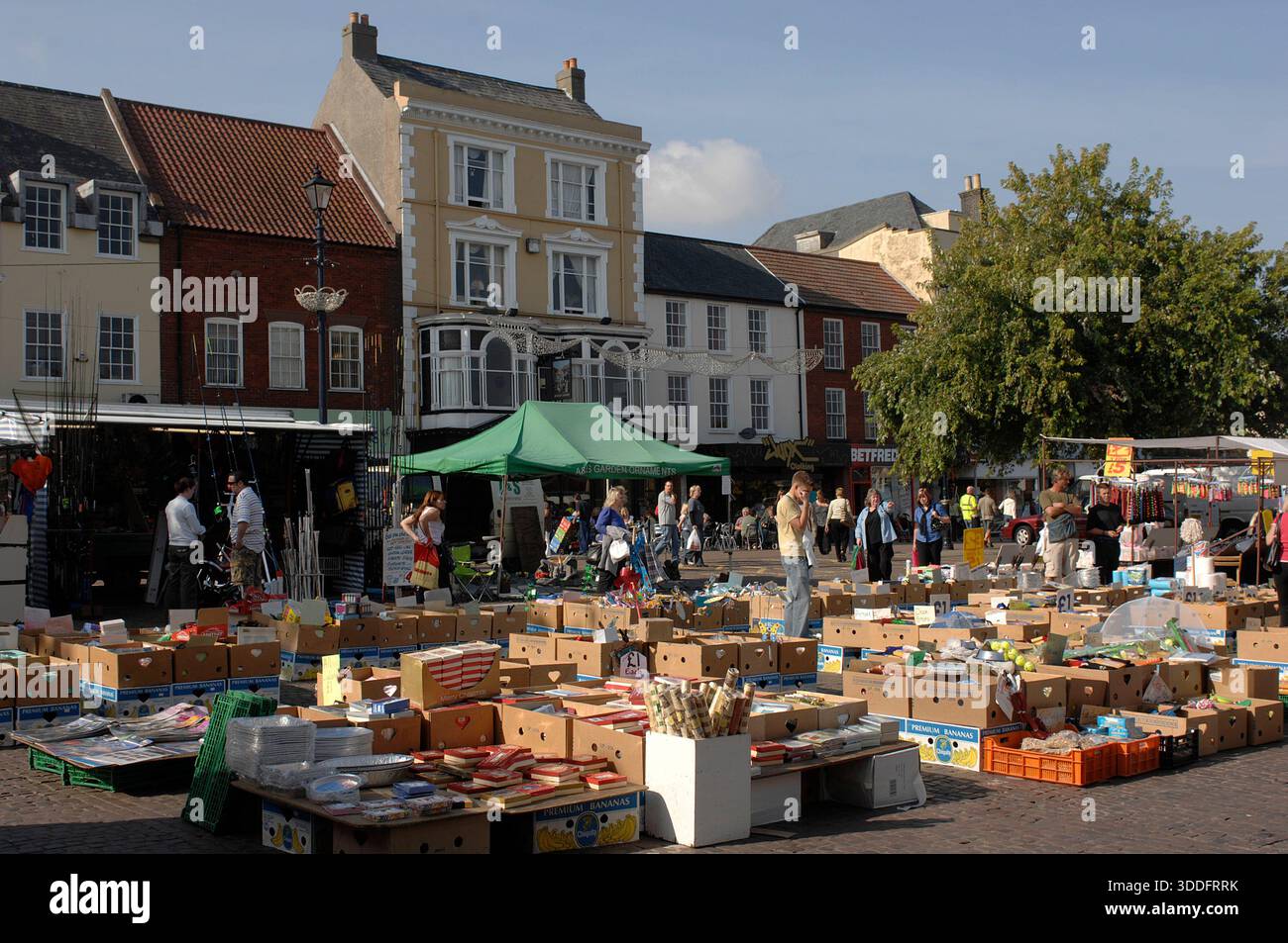 The Market, Great Yarmouth, Norfolk, Großbritannien, 2008. Stockfoto
