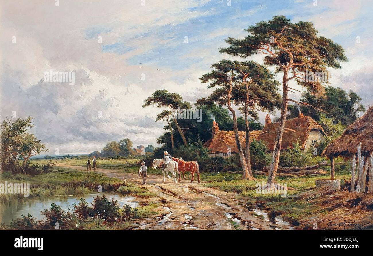 Henry Hillier Parker - Heimreise Stockfoto