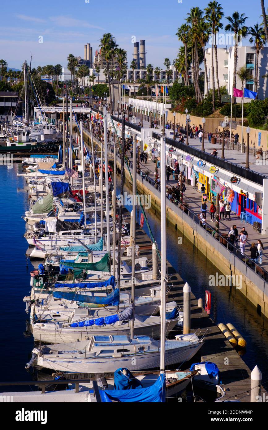 Pier, Redondo Beach, Los Angeles, Kalifornien, Vereinigte Staaten von Amerika Stockfoto
